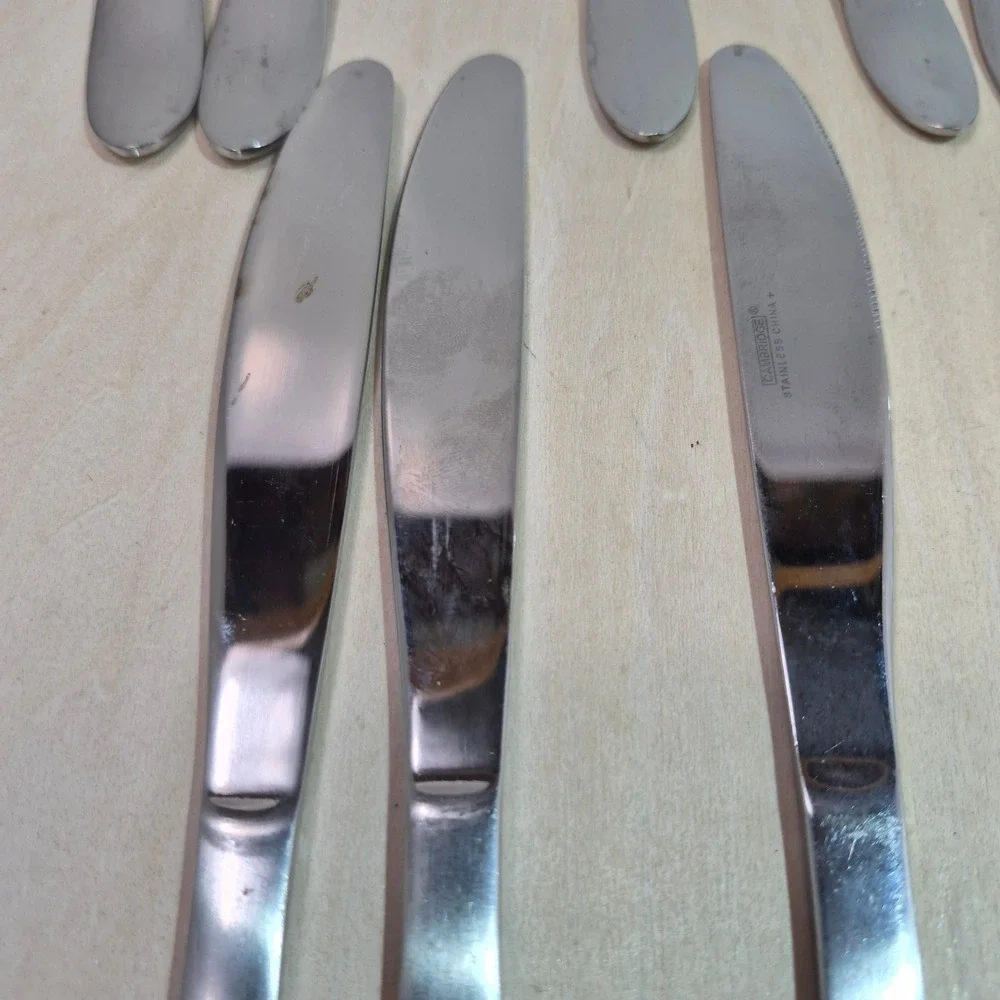 Cambridge Stainless Steel Flatware Set 17 Pieces‎ NOT COMPLETE Mixed Lot